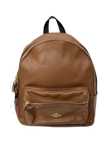 商品画像：リュック/レザー/キャメル/無地/G1880-F30550 1