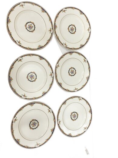 商品画像：プレート/6点セット/オズボーン/イングランド製/中皿 1