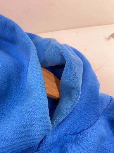 商品画像：パーカー/XXL/コットン/ブルー/無地/メンズパーカー 6