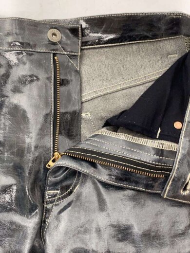 商品画像：COATING/ストレートパンツ/S/--/ブラック 3