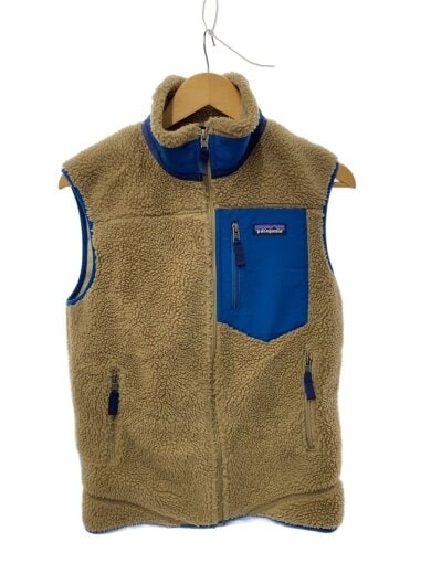 商品画像：フリースベスト/XS/ポリエステル/CML/無地/STY23048FA17/キャメル 1