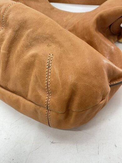 商品画像：ハンドバッグ/レザー/オレンジ/無地 7