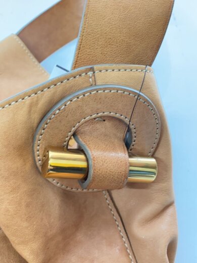 商品画像：ハンドバッグ/レザー/オレンジ/無地 9