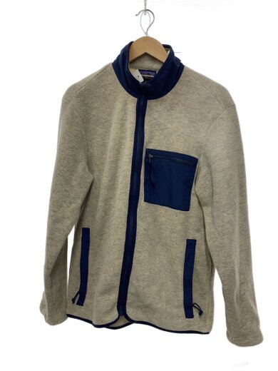 商品画像：フリースジャケット/M/ポリエステル/ホワイト/無地/STY22991FA22 1