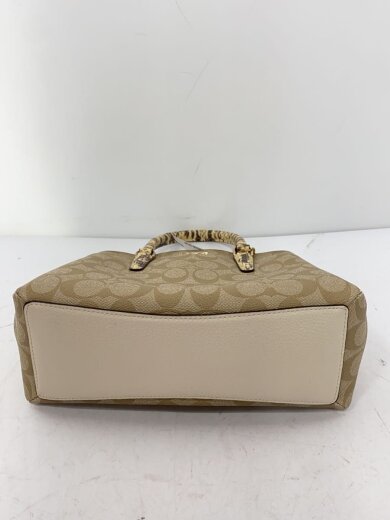 商品画像：ハンドバッグ/レザー/クリーム/総柄/F73128/ショルダーバッグ/2way// 4