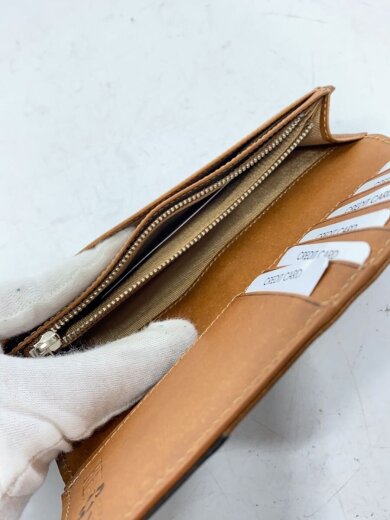 商品画像：2つ折り財布/レザー/キャメル/無地/メンズ/ZKM601 CA// 5