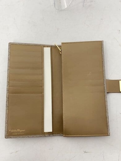 商品画像：長財布/レザー/グレー/総柄/レディース/ガンチーニ/モノグラム 4