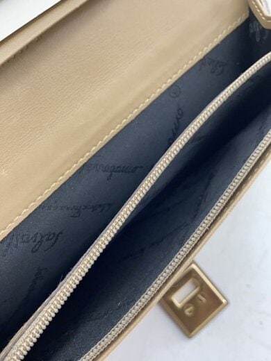 商品画像：長財布/レザー/グレー/総柄/レディース/ガンチーニ/モノグラム 5