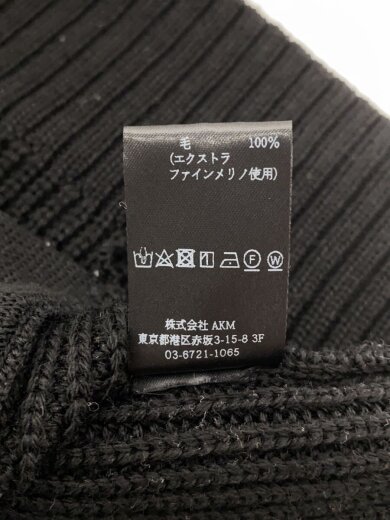 商品画像：1B V-CARDIGAN/--/ウール/BLK/MRK224/ブラック/カーディガン 5