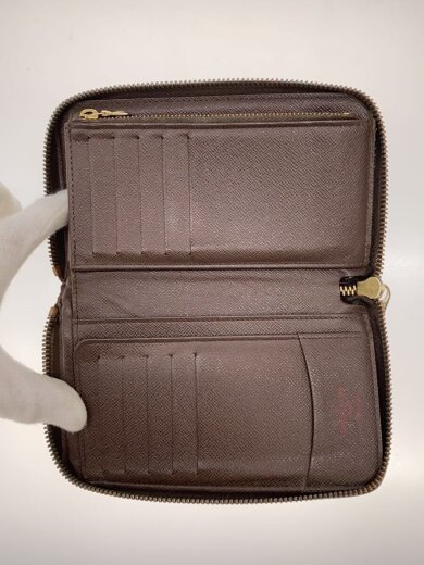 商品画像：ジッピー・コンパクトウォレット_ダミエ・エベヌ/PVC/BRW/メンズ 4