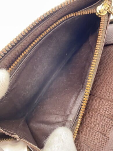 商品画像：ジッピー・コンパクトウォレット_ダミエ・エベヌ/PVC/BRW/メンズ 5