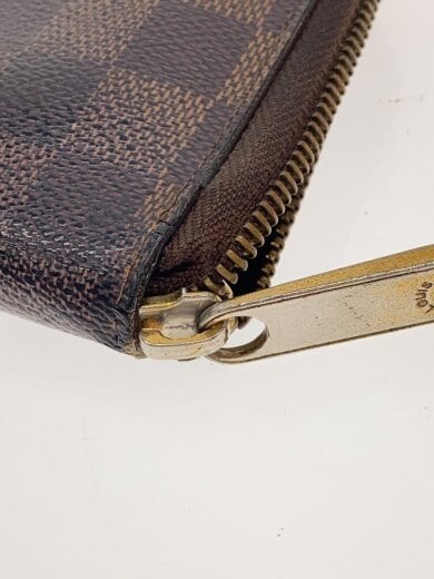 商品画像：ジッピー・コンパクトウォレット_ダミエ・エベヌ/PVC/BRW/メンズ 7