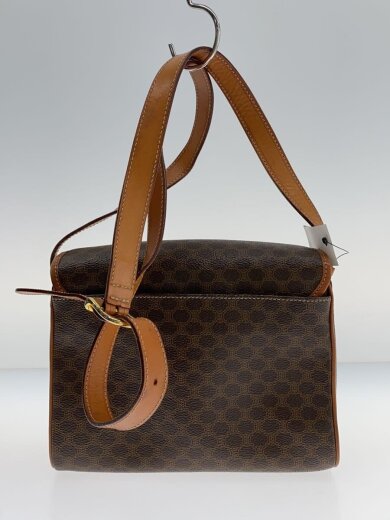 商品画像：マカダム柄/フラップショルダーバッグ/--/BRW/総柄 3