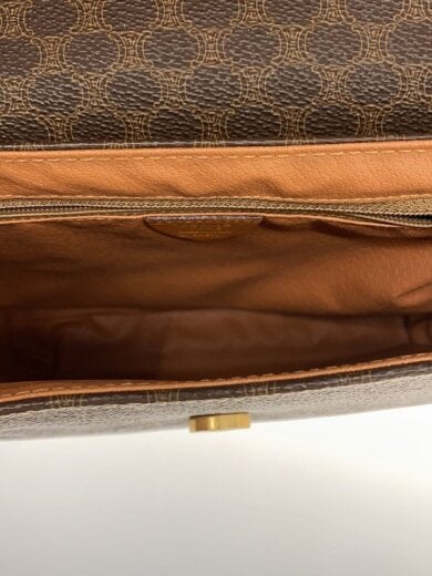 商品画像：マカダム柄/フラップショルダーバッグ/--/BRW/総柄 6