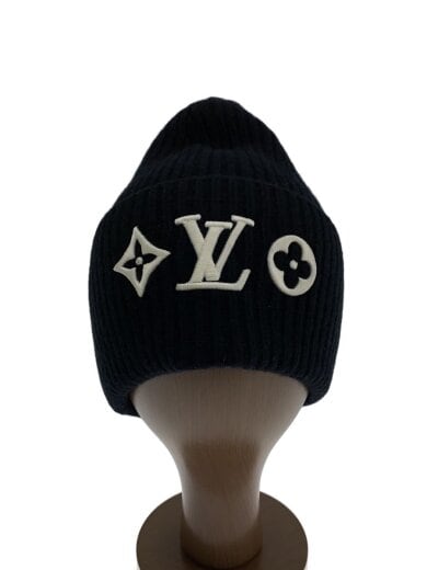 商品画像：ニットキャップ/--/ウール/BLK/メンズ/M77872 1