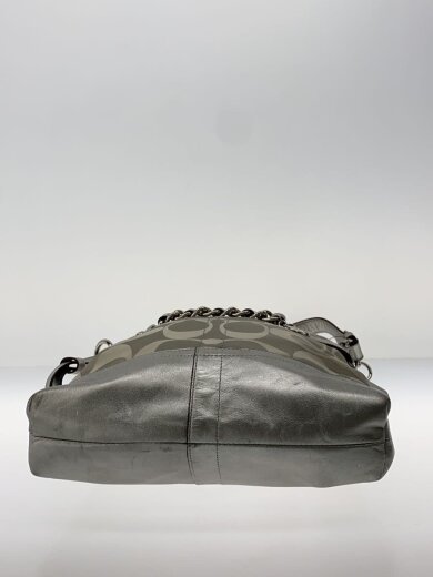 商品画像：ショルダーバッグ_シグネチャー_シルバーレザー/--/SLV/総柄 4