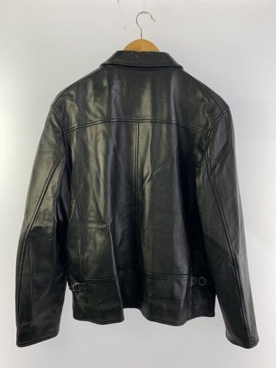商品画像：レザージャケット・ブルゾン/42/羊革/BLK 2