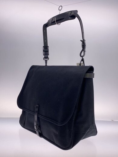 商品画像：ショルダーバッグ/キャンバス/BLK/無地 2