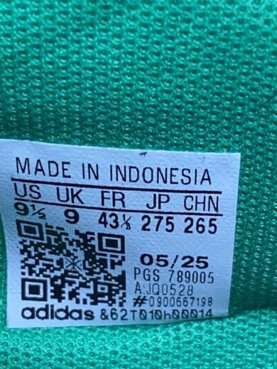 商品画像：ローカットスニーカー/26.5cm/GRN/PVC/PGS789005 5