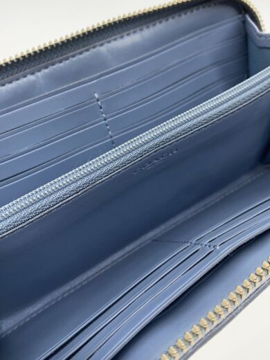 商品画像：長財布_シグネチャー/PVC/BLU/総柄/レディース 6