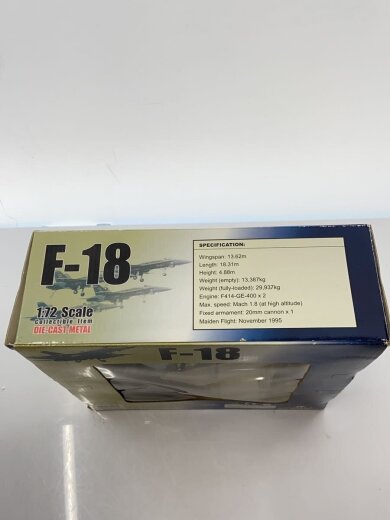 商品画像：ホビーその他/GRY/F-18 WITTY WINGS/DIE-CAST METAL 6