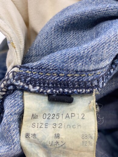 商品画像：ストレートパンツ/32/コットン/IDG/無地/02251AP12 5