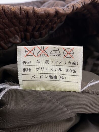 商品画像：レザージャケット・ブルゾン/--/羊革/BRW 4