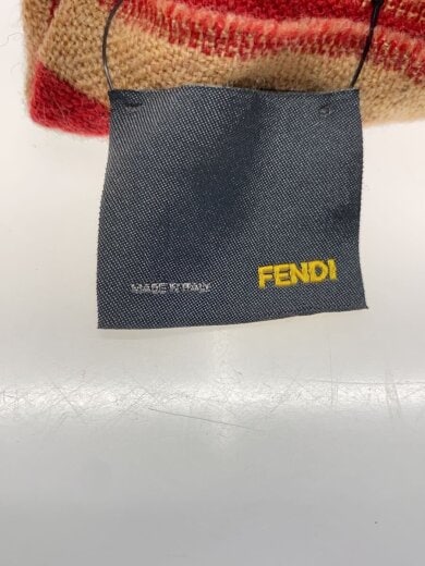 商品画像：マフラー/ウール/RED/総柄/レディース/ズッカ柄// 2