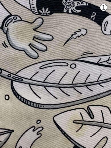 商品画像：ボトム/34/コットン/WHT/総柄/Pt00218 6