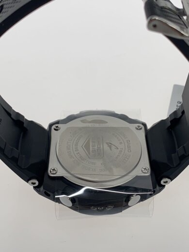 商品画像：ソーラー腕時計・G-SHOCK/デジアナ/ラバー/BLK/BLK/SS 3