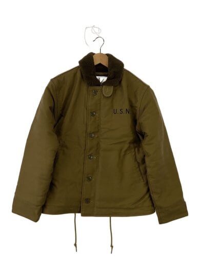 商品画像：N-1デッキジャケット/38/コットン/KHK/無地/51313 1