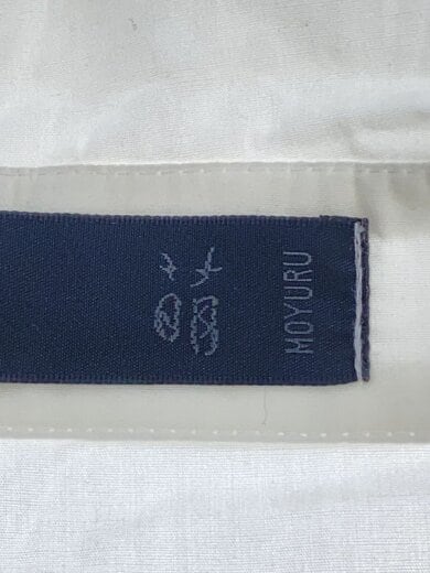 商品画像：ロングシャツ/長袖シャツ/--/コットン/WHT/無地 3