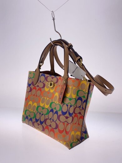 商品画像：ウィロウ/ハンドバッグ/--/BEG/総柄/CA102 2