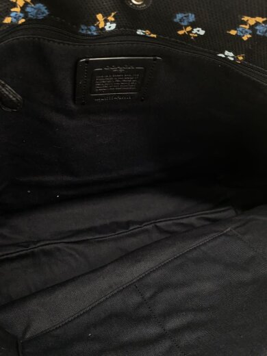 商品画像：トートバッグ/--/BLK/総柄/F25903 6