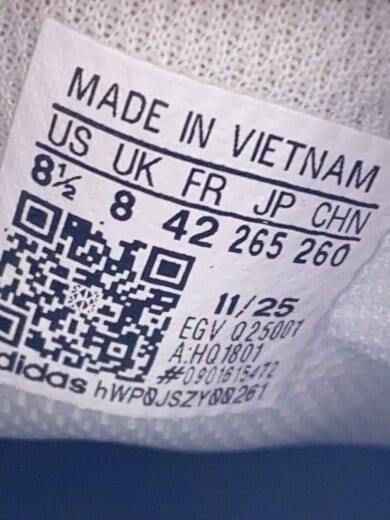 商品画像：ローカットスニーカー/26.5cm/BLK/スウェード/HQ1801 5