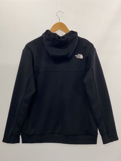 商品画像：ジップパーカー/L/ポリエステル/BLK/無地/NT62380 2