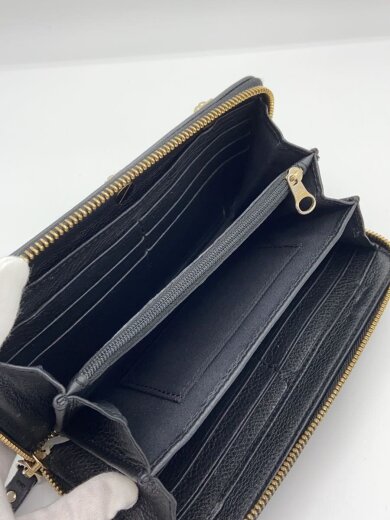 商品画像：長財布/レザー/BLK/レディース// 4