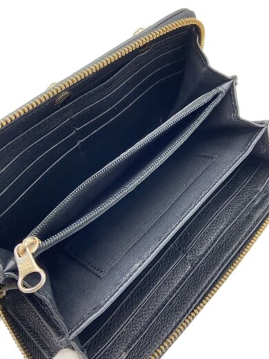 商品画像：長財布/レザー/BLK/レディース// 5