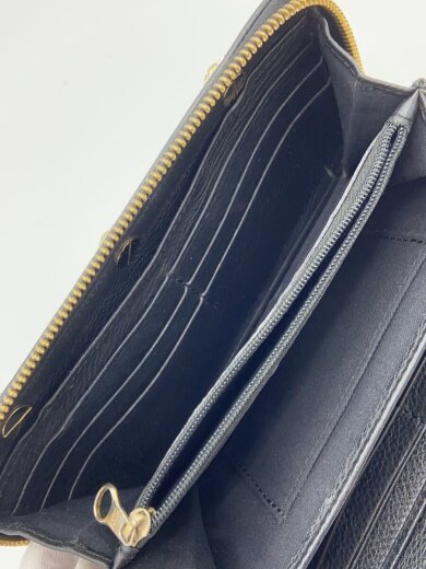 商品画像：長財布/レザー/BLK/レディース// 6