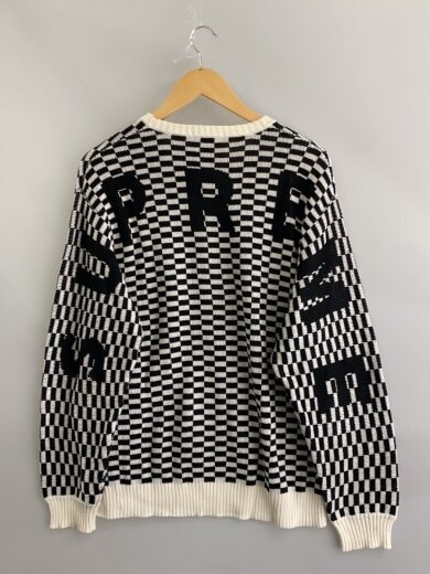 商品画像：Backlogo Sweater Chechkerboard/M/コットン// 2