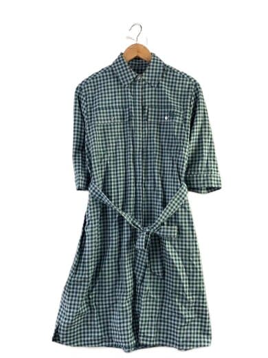 商品画像：長袖ワンピース/36/コットン/BLU/ギンガムCK/NW01620WC5015 1