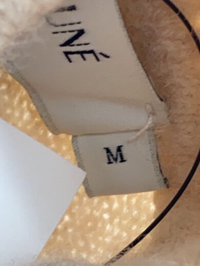 商品画像：ニット・セーター(薄手)/M/ウール/BEG/無地/HW00504KT1006 4