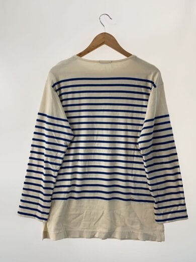 商品画像：長袖Tシャツ/--/コットン/WHT/ボーダー 2