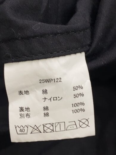 商品画像：ジャケット/L/コットン/BLK/25WP122// 4