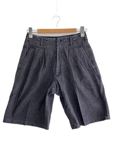 商品画像：3タックショートパンツ/S/コットン/GRY/無地// 1