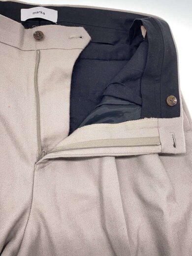 商品画像：21AW/2TUCK COCOON FIT TROUSE/スラックス/1/ウール/KHK/M21C-06PT02C// 3