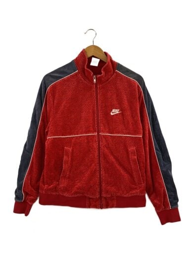 商品画像：VELOUR TRACK JACKET/S/コットン/RED/DB0496-687// 1