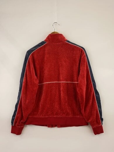 商品画像：VELOUR TRACK JACKET/S/コットン/RED/DB0496-687// 2