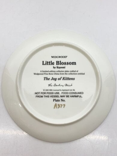 商品画像：プレート/飾り皿/ネコ/little blossom by kayomi 2