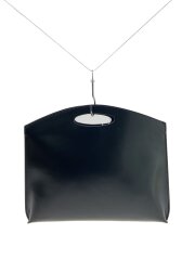 PELULU.TOKYO/ハンドバッグ/レザー/BLK/無地